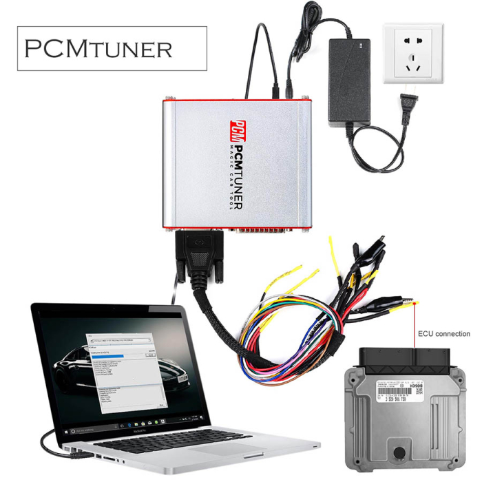 PCMtuner ECU Chip Tuning cu 67 module software, suporta diagrame pinout [4]