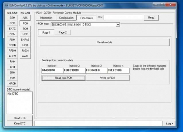 Ford Activare,Dezactivare Functii Forscan [4]