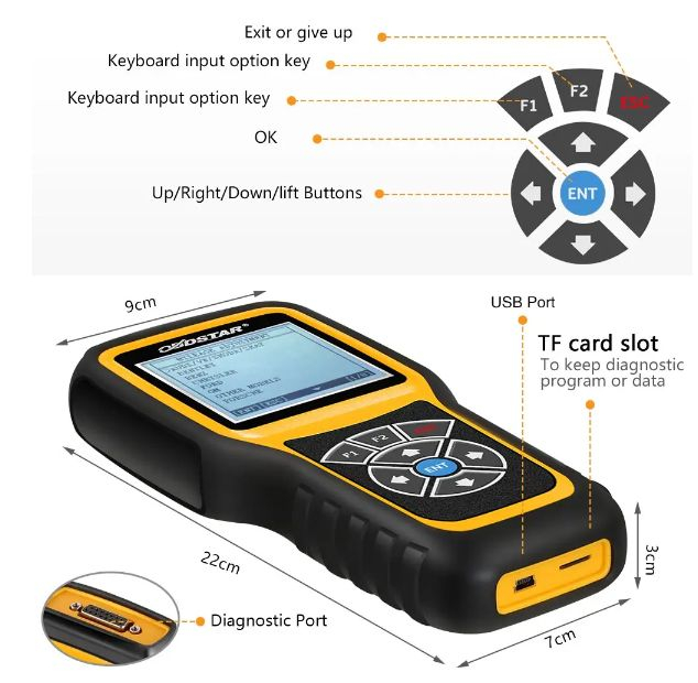 OBDSTAR X300M Aparat corectare/modificare KM prin mufa Obd [3]