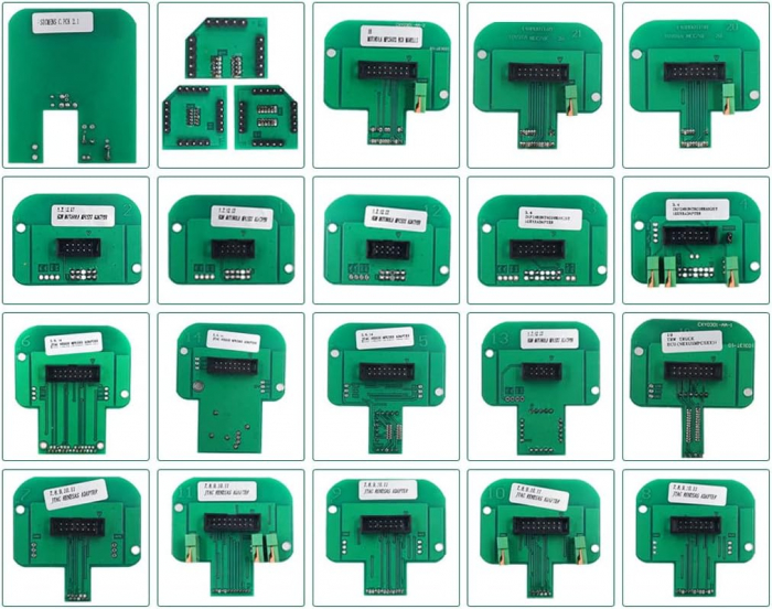 Set 22 Adaptoare BDM pentru Ktag Kess KTM sau FgTech [5]