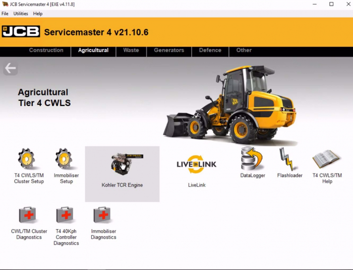 Tester Utilaje Constructii ,Agricultura JCB Service Master 2023 [3]