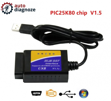 Testere Auto Dedicate - Ddt4all 2019 Elm 327 PIC25K80 Reset Service Logan 2,3 etc