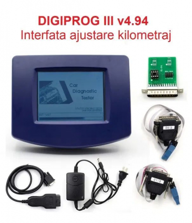 Testere Auto Dedicate - Digiprog 3 Modificare km pe mufa OBD