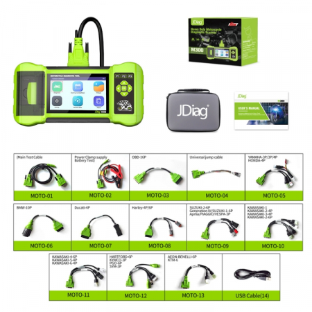 Tester motociclete JDIAG BMW, APRILIA,Ducati, KAWASAKI,Piagio,Vespa,etc [3]