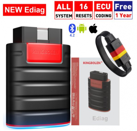 Tester Multimarca 2023 KingBolen Ediag soft 1 an + Bonus Extensie Cablu [0]