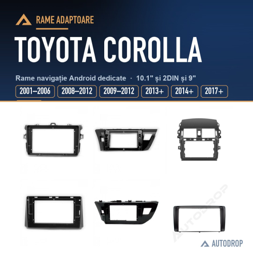 Rame adaptoare Toyota Corolla