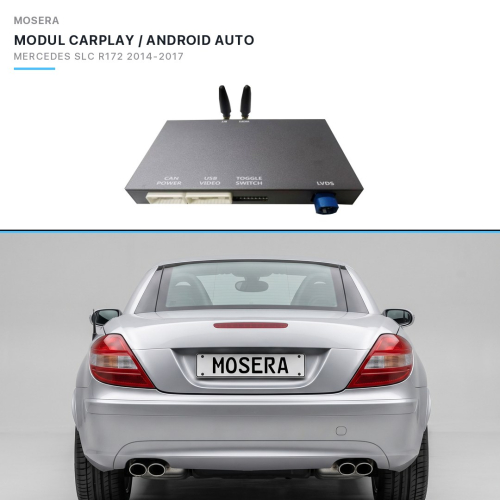 Mercedes-Benz SLC R172 2014-2017 CarPlay / Android Auto interfész