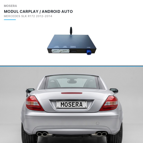 Mercedes-Benz SLK R172 2012-2014 CarPlay / Android Auto interfész