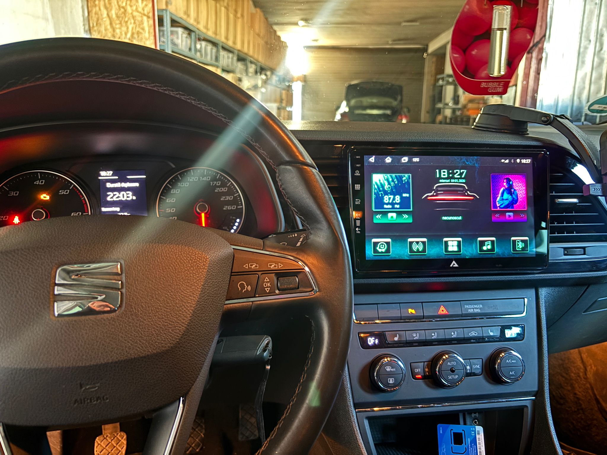 Proiect finalizat: Upgrade multimedia Autodrop Seat Leon 3 2017