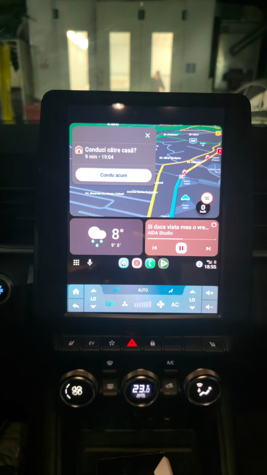 Proiect finalizat: Upgrade multimedia Autodrop Renault Captur 2021 Tesla