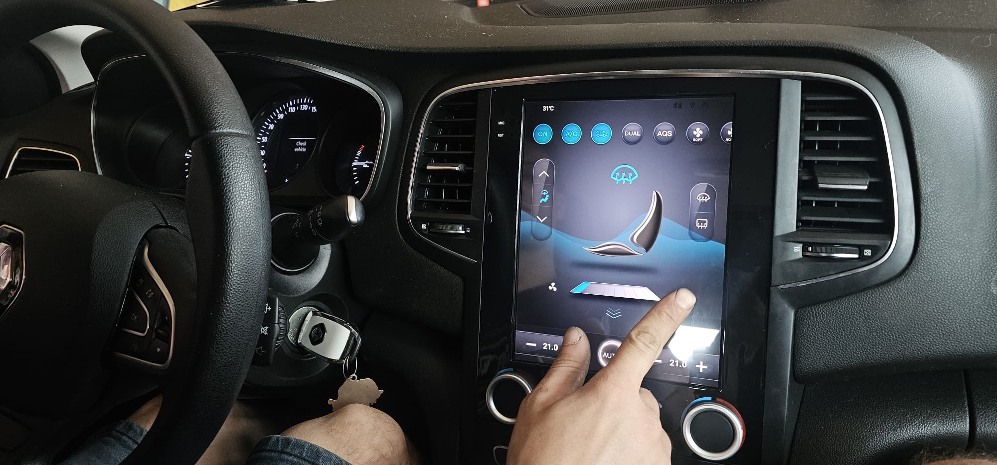 Proiect finalizat: Upgrade multimedia Autodrop Renault Megane 4  2019