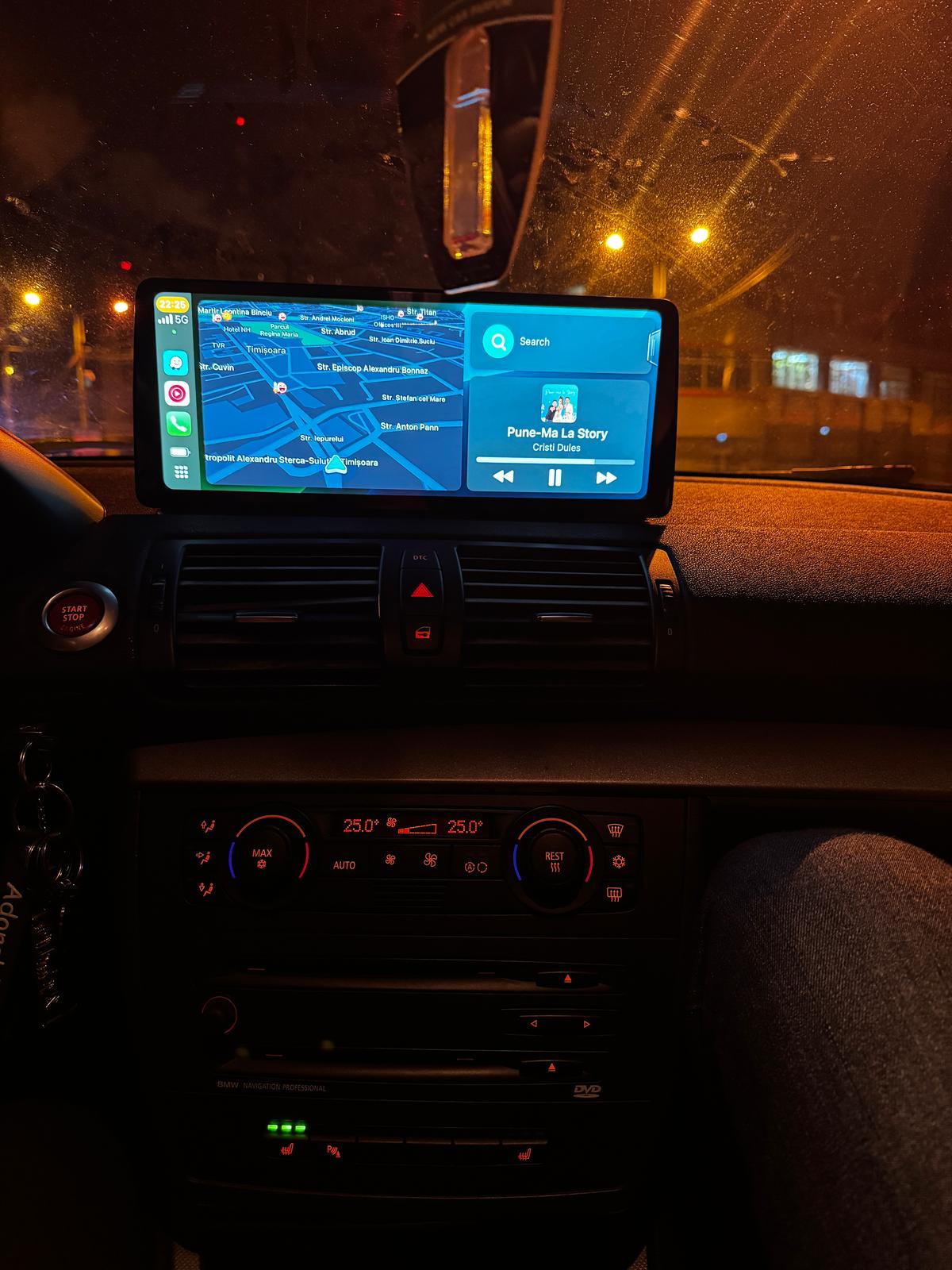 Proiect finalizat: Upgrade multimedia Autodrop BMW Seria 1 E87 2009