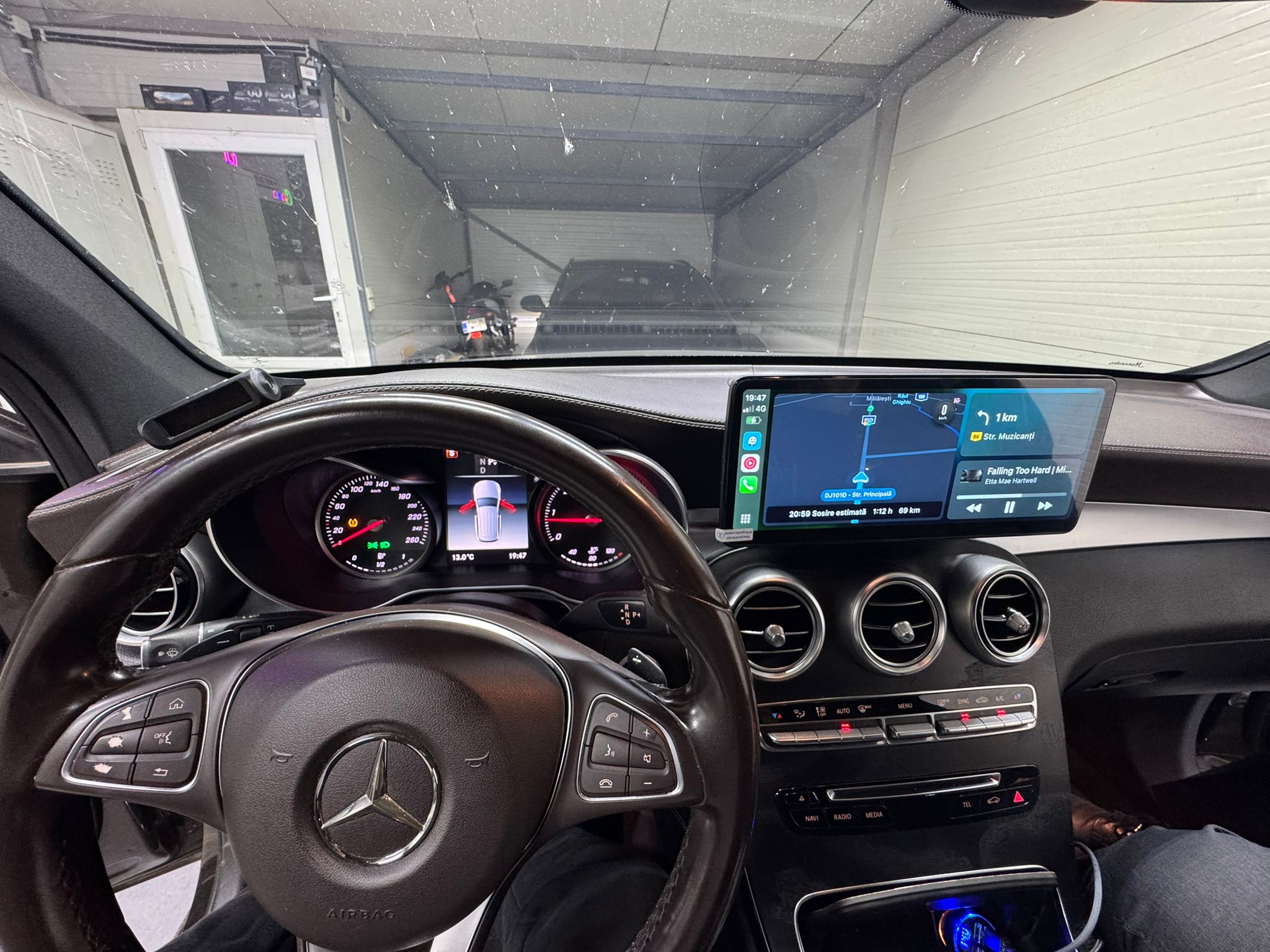 Proiect finalizat: Upgrade multimedia Autodrop pe Mercedes Bens GLC 2016