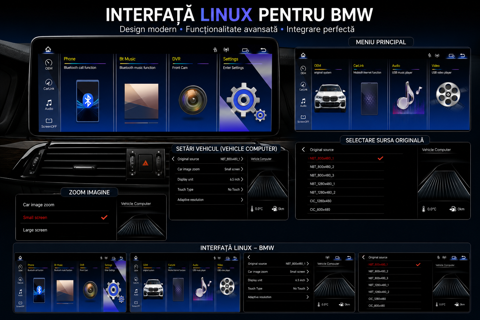 Interfață dedicată BMW