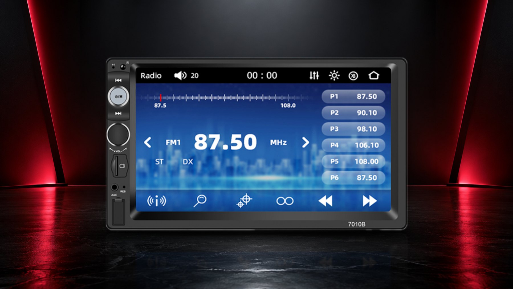 MP5 Player 2DIN AD-BGP7010B