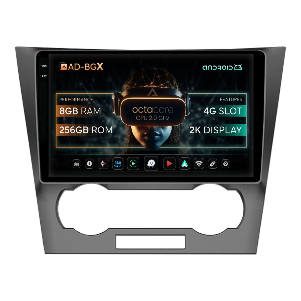 Navigatie Chevrolet Epica (2006-2011), Android, X-Octacore / 8GB RAM + 256GB ROM, 9.5 Inch - AD-BGX9008+AD-BGRKIT242