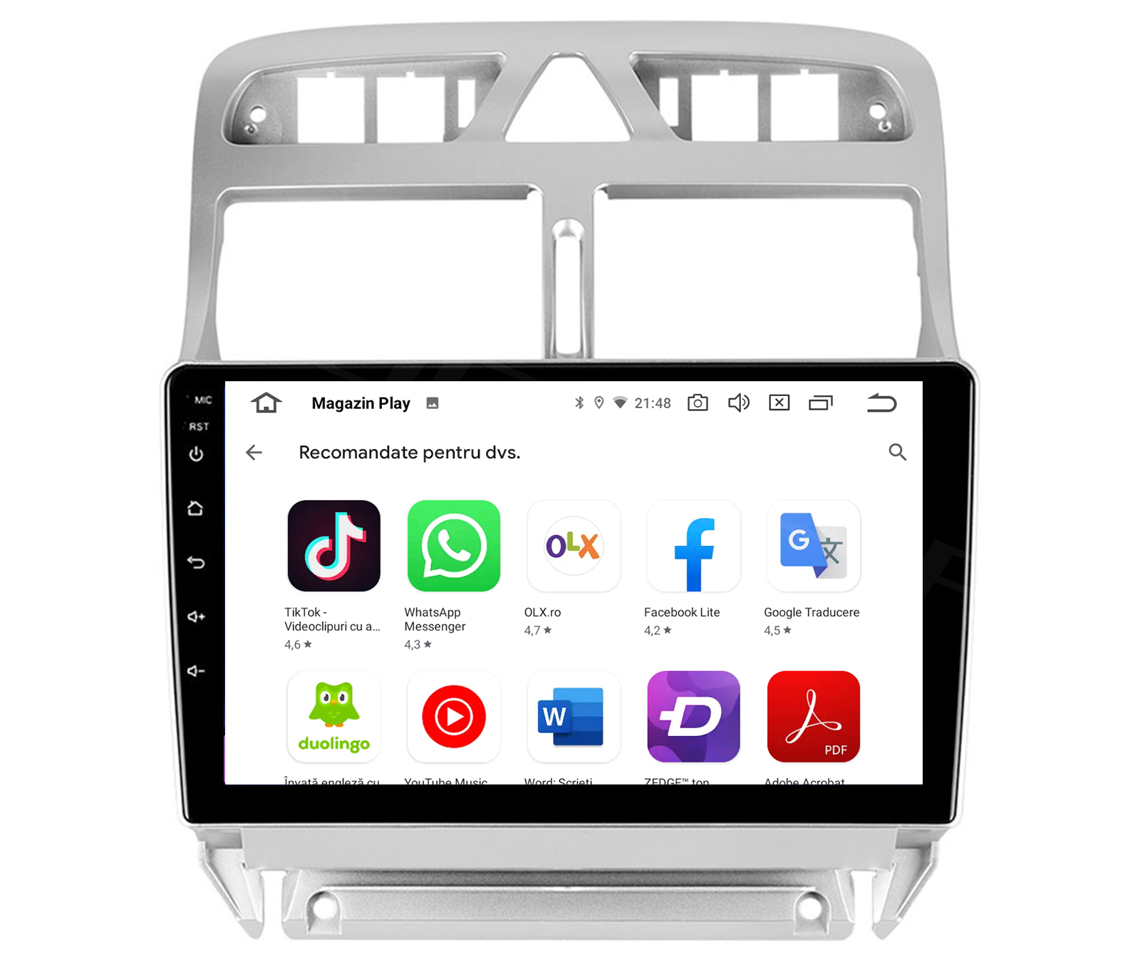 Lil fork Outward Navigatie Dedicata Peugeot 307 Android 1GB | AutoDrop.ro