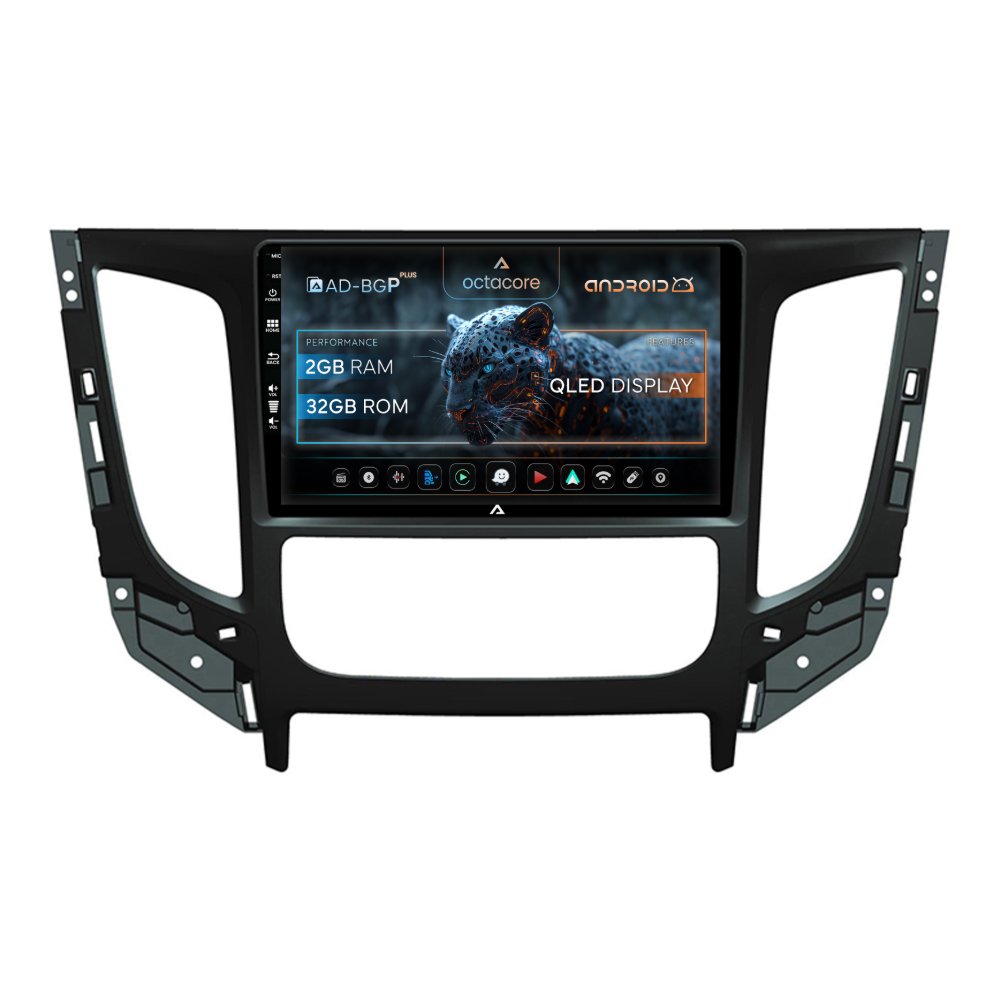 Navigații auto dedicate - Navigatie Android Mitsubishi L200 (2015-2019) Clima automată 2GB | AutoDrop.ro