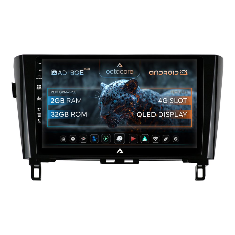 Navigații auto dedicate - Navigatie Carplay Nissan Qashqai / X-Trail 2GB | AutoDrop.ro