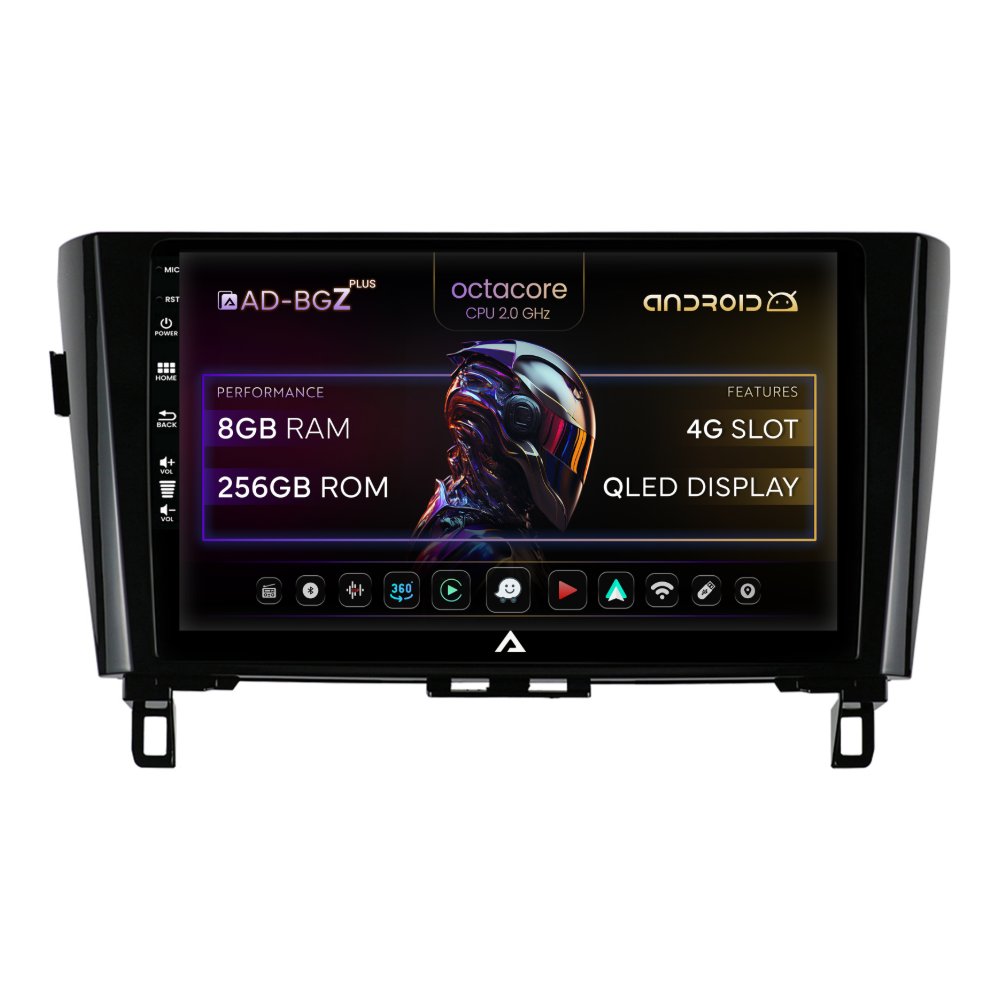 Navigații auto dedicate - Navigatie Android Nissan Qashqai / X-Trail 8GB | AutoDrop.ro