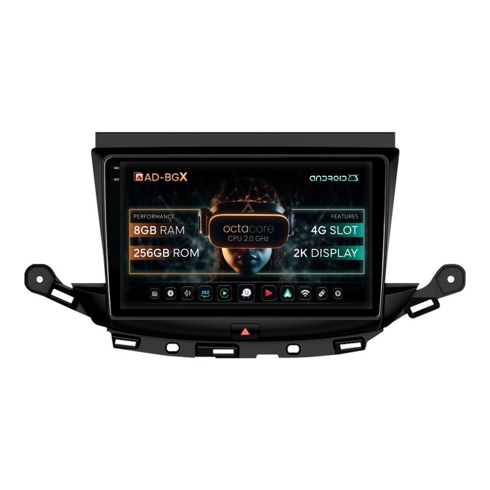 Navigații auto dedicate - Navigatie Android 2K Opel Astra K (2015-2021) 8+256GB | AutoDrop.ro