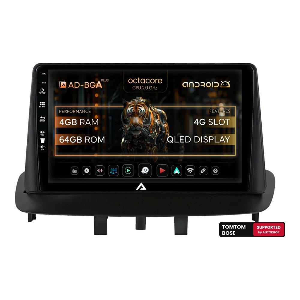 Navigații auto dedicate - Navigatie  Android  Renault Megane 3/Fluence | AutoDrop.ro