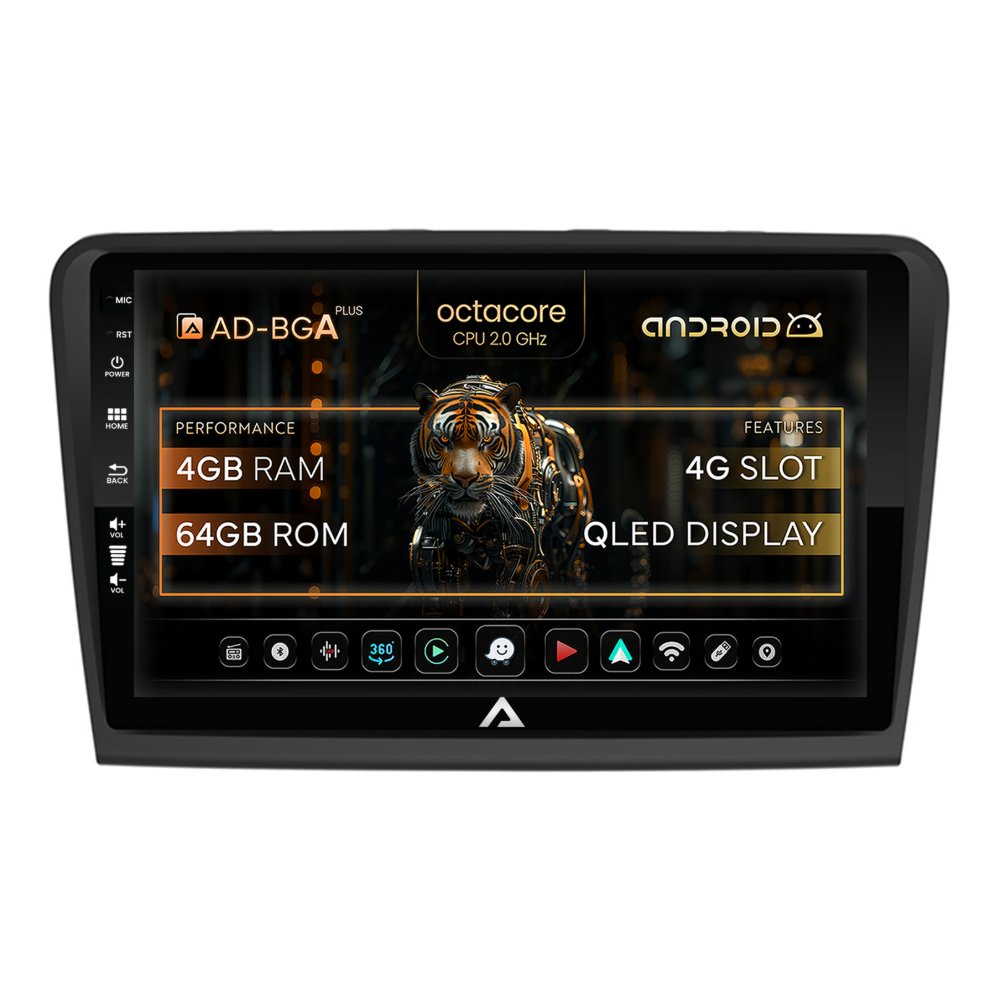 Navigații Skoda Superb II 2008-2015 - Navigatie  Android  Skoda Superb 2 4+64GB | AutoDrop.ro