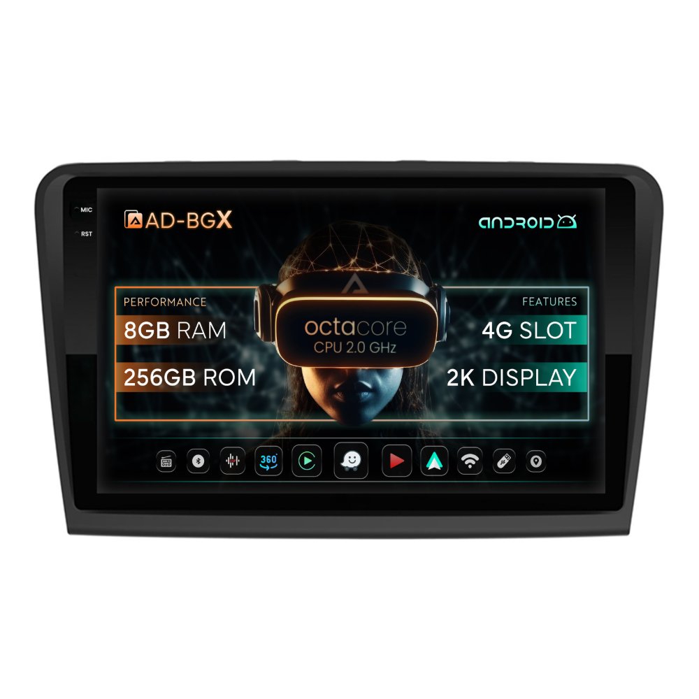 Navigații Skoda Superb II 2008-2015 - Navigatie Android 2K 13 Skoda Superb 2 8GB | AutoDrop.ro