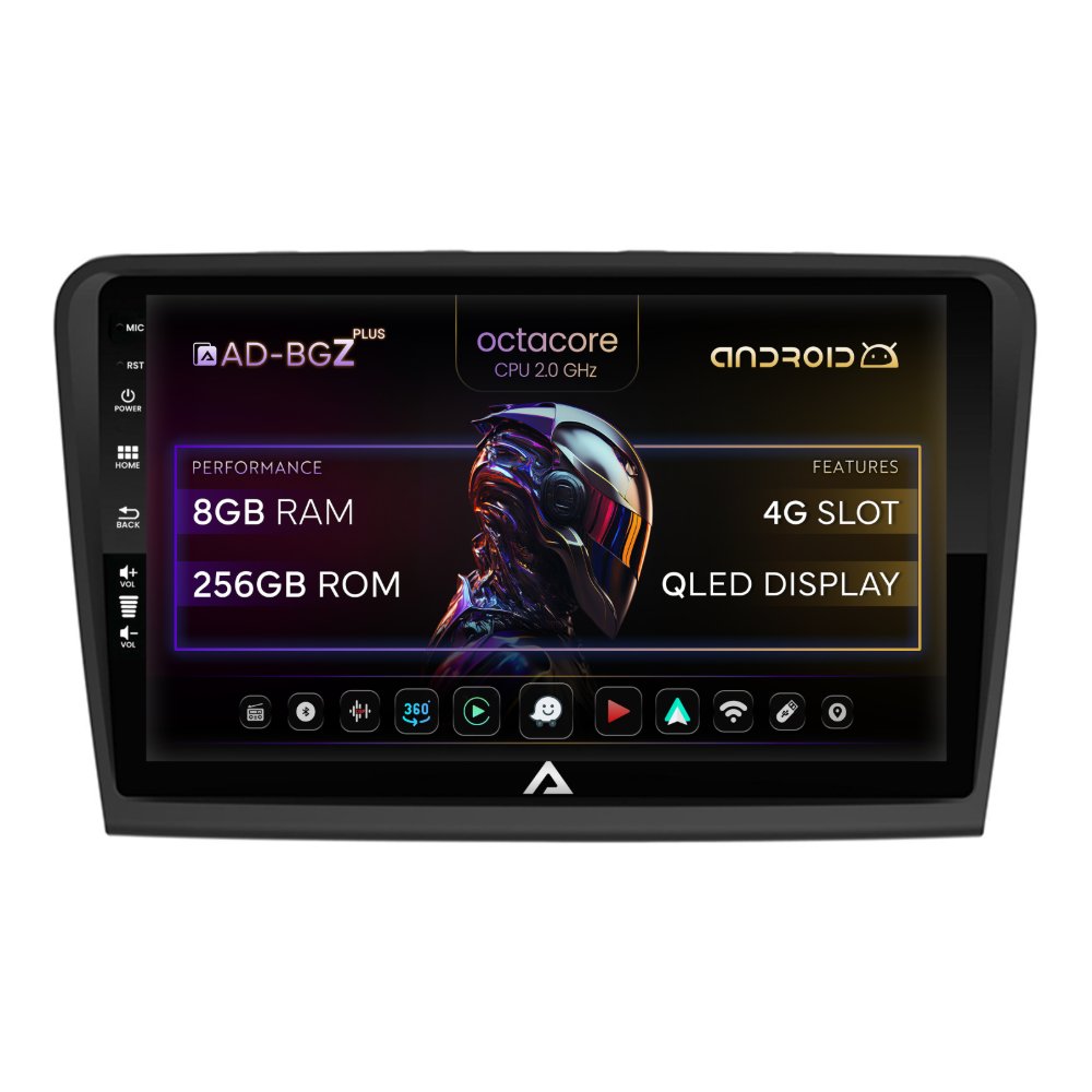 Navigații Skoda Superb II 2008-2015 - Navigatie Android Skoda Superb 2 8GB | AutoDrop.ro