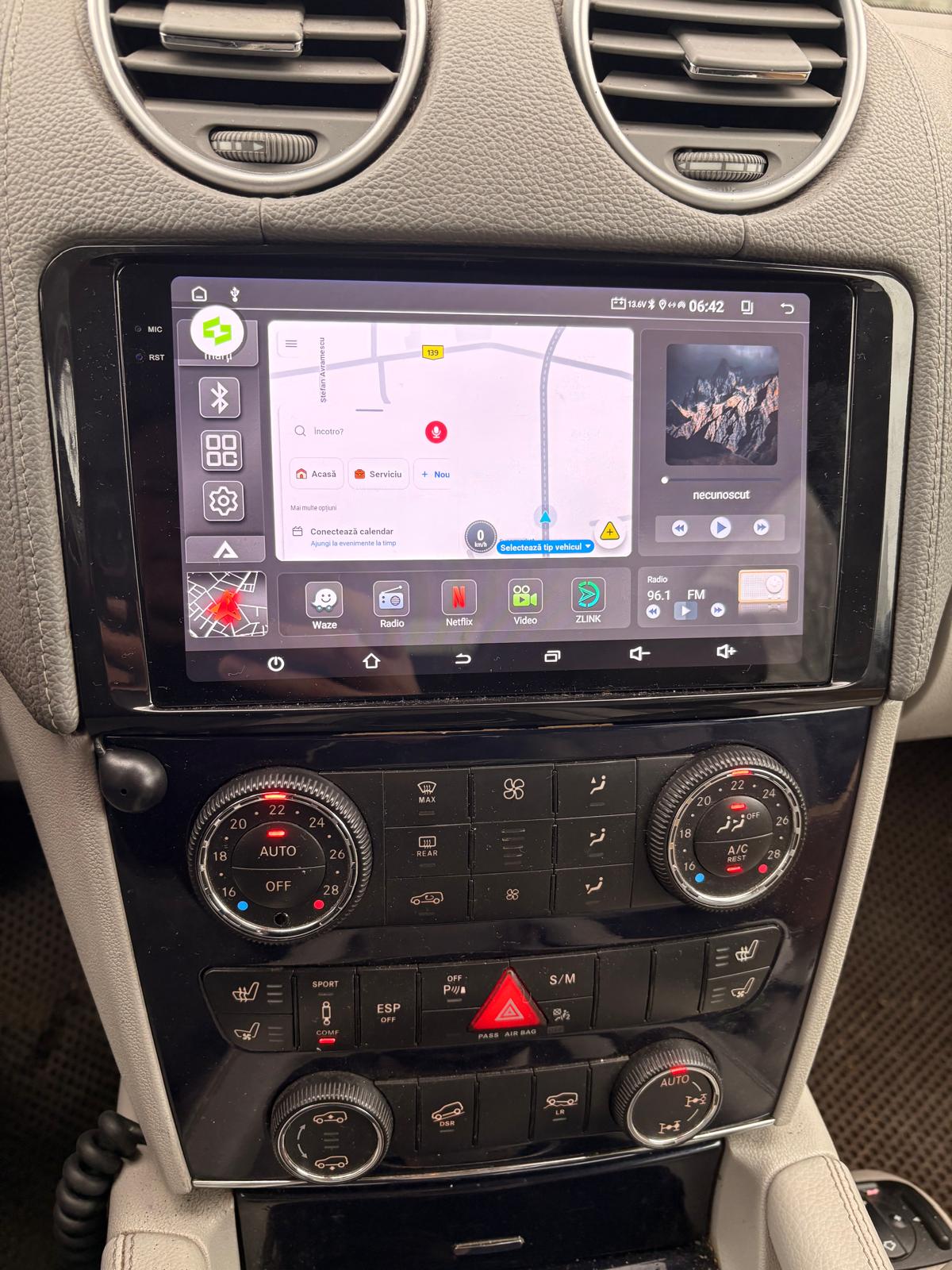 Proiect finalizat: Upgrade multimedia Autodrop AD-BGS 2K pe Mercedes-Benz ML (W164 – 2008)