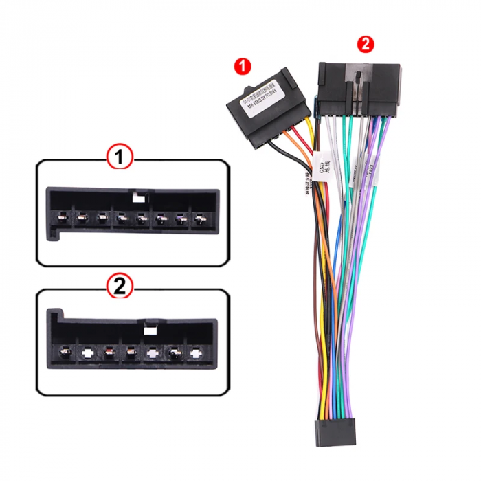 Cablaj multimedia Cablaj adaptor Autodrop Ford Focus 1 (1998-2004) Navigații multimedia Android [2]