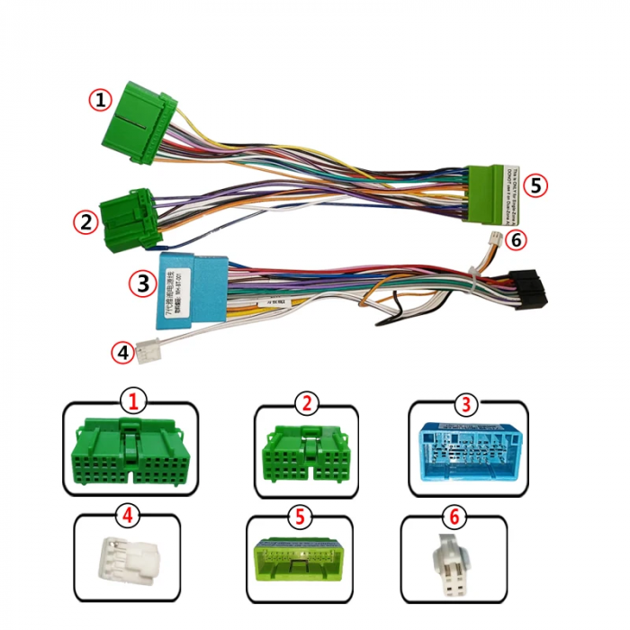Cablaj multimedia Cablaj adaptor Autodrop Honda Accord (2004-2007) Navigații multimedia Android [2]