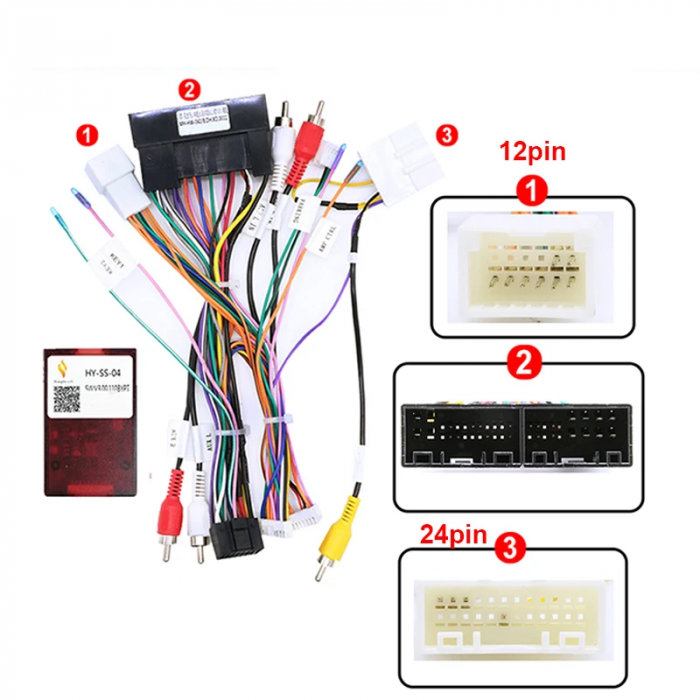 Cablaj multimedia Cablaj adaptor Autodrop Hyundai Elantra (2015-2017) Navigații multimedia Android [2]