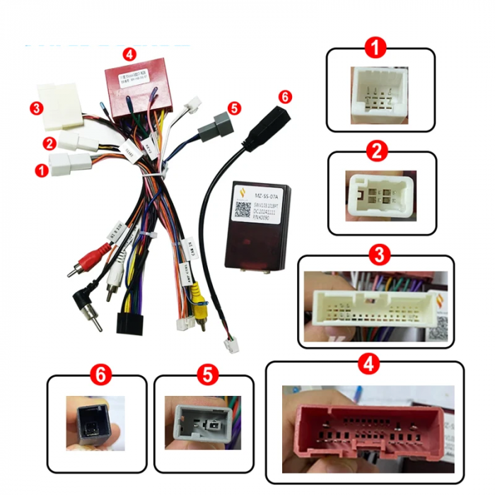 Cablaj multimedia Cablaj adaptor Autodrop Mazda CX-5 (2012-2015) Navigații multimedia Android [2]