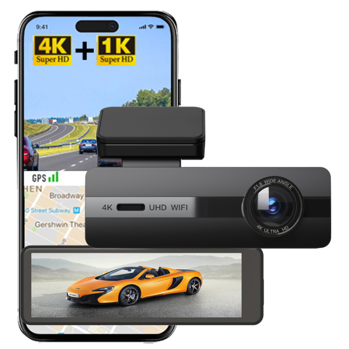 Camera auto fata/spate WIFI MOSERA Dashcam SY003 [4]