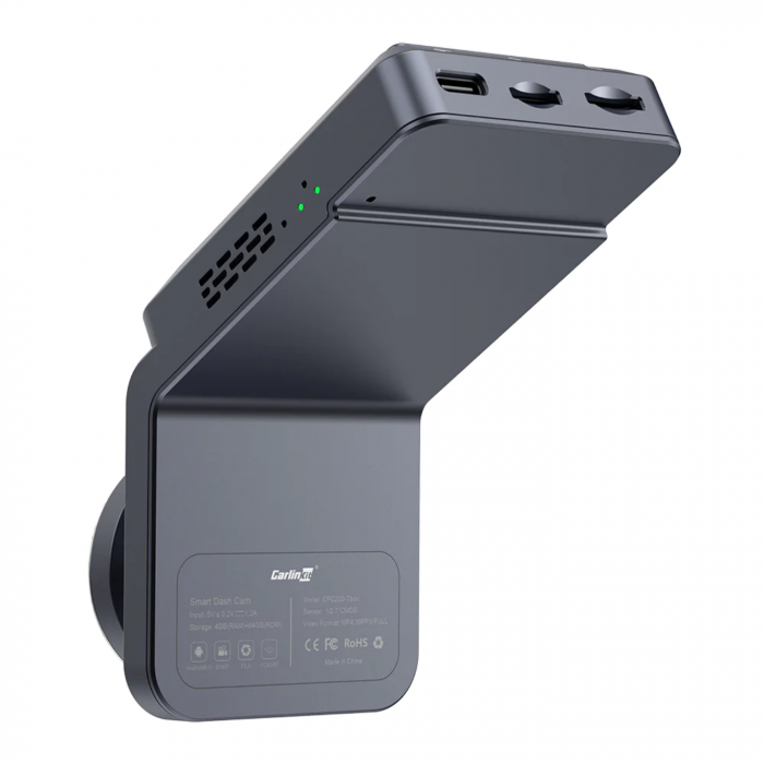 Camera bord CarlinKit T-Box AR, Sistem Carplay HD 1080P, Android 9.0, WIFI, Bluetooth, comenzi vocale, 4GB RAM+ 64GB ROM, Inregistrare 148° [5]