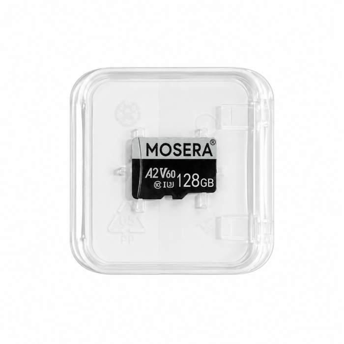 Card memorie MOSERA SD 128 GB Performanta U3 + Adaptor Macro [2]