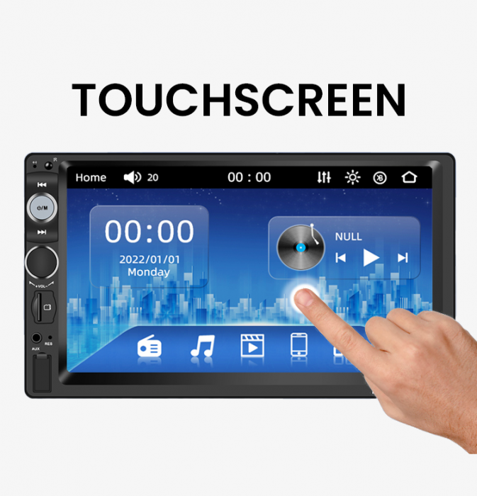 MP5 DVD Player Auto FORD | Bluetooth, USB, Camera Marsarier [6]
