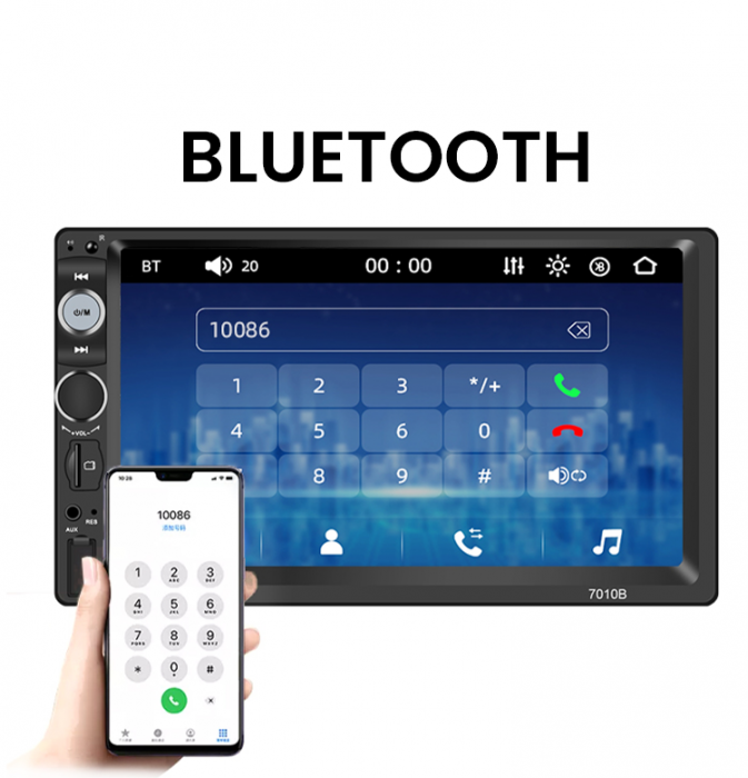 MP5 DVD Player Auto OPEL | Bluetooth, USB, Camera Marsarier [4]