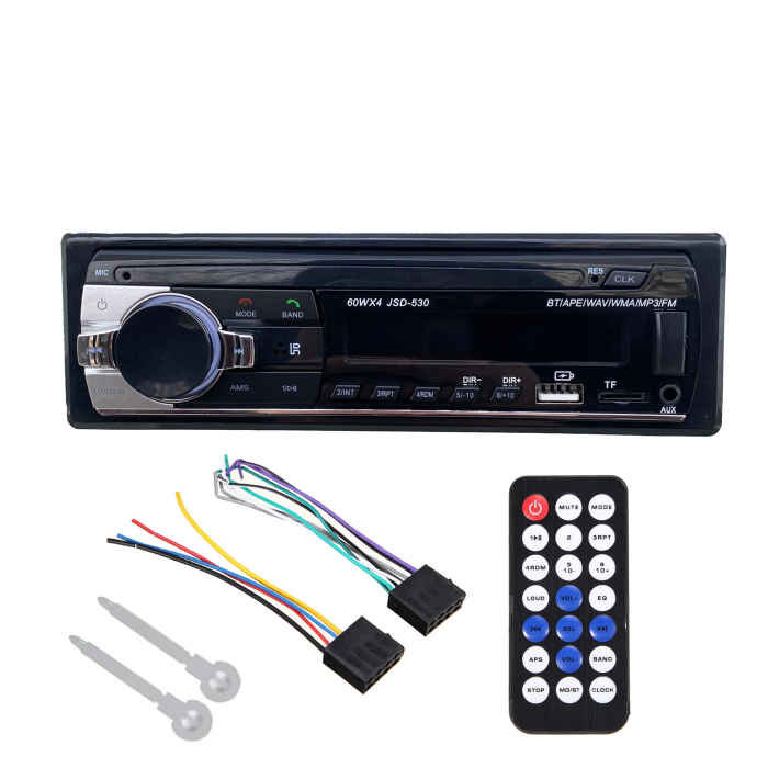 MP3 1DIN 4x60W BT, USB, AUX, CardSD | Autodrop.ro [7]