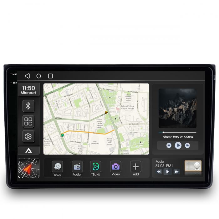 Navigatie Android OS A4(B6/B7) / Seat Exeo | AutoDrop.ro [2]