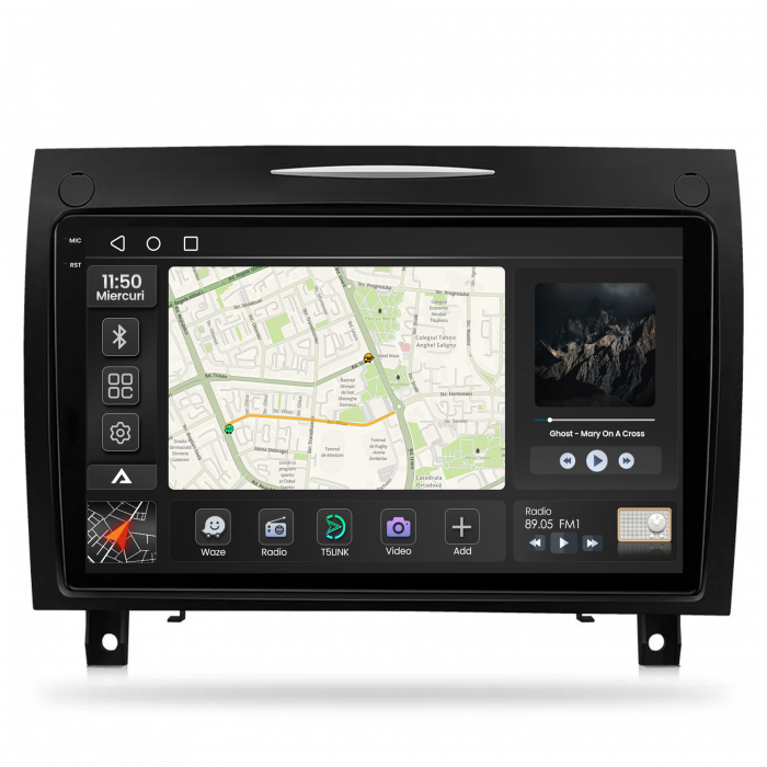 Navigatie Carplay Benz SLK (2006-2010), 4GB | AutoDrop.ro [2]
