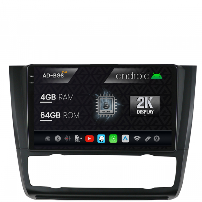 Carplay BMW Seria 1 9 inch AC 4GB | AutoDrop.ro [1]