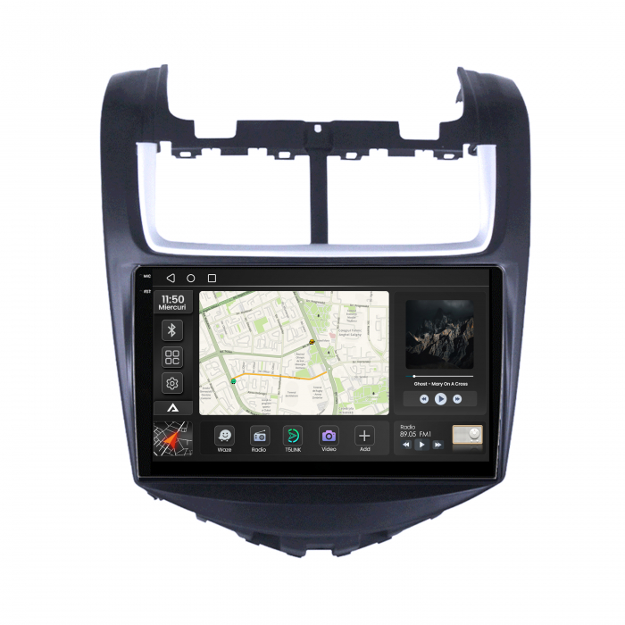 Carplay Android OS Chevrolet Aveo (2014-2017) | AutoDrop.ro [2]