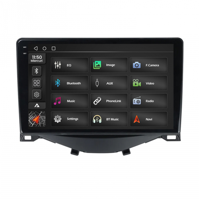 Navigatie Carplay Citroen C1 / Peugeot 108 / Toyota AYGO (2014-2022) 4GB | AutoDrop.ro [3]