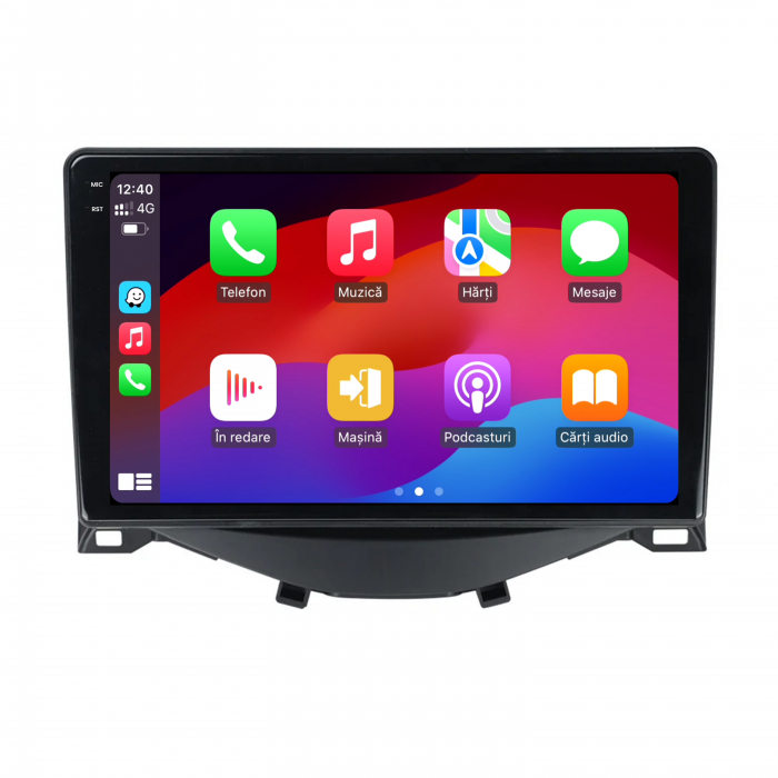 Navigatie Carplay Citroen C1 / Peugeot 108 / Toyota AYGO (2014-2022) 4GB | AutoDrop.ro [4]