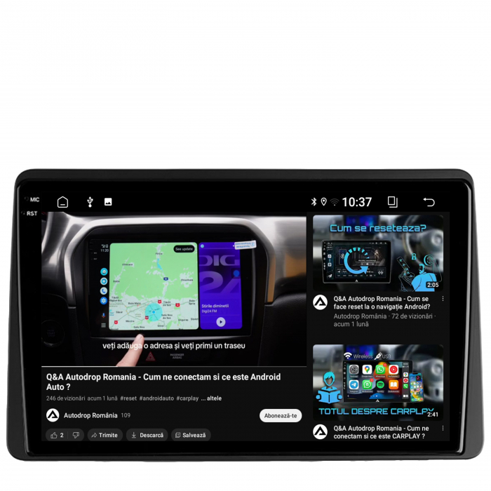 Navigatie Carplay Dacia Duster 2018+ 4GB | AutoDrop.ro [9]
