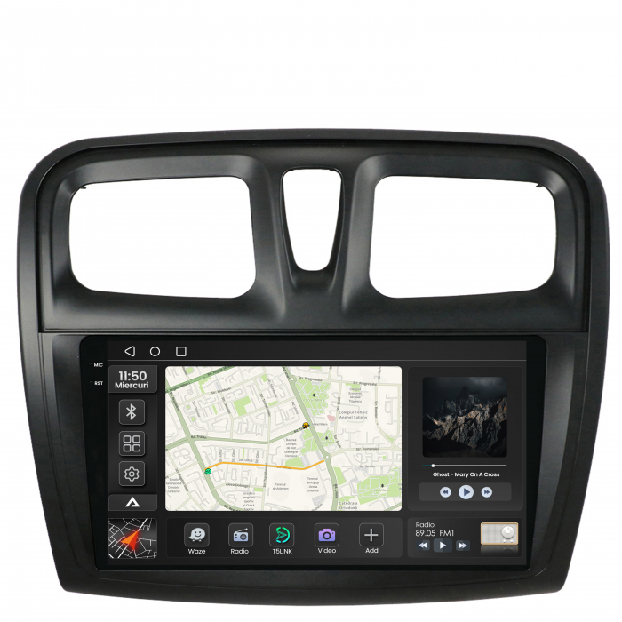 Navigatie Carplay 10 Dacia Sandero 4GB | AutoDrop.ro [2]