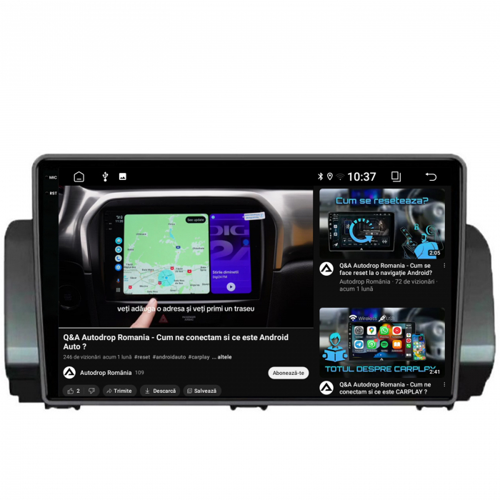 Navigatie Carplay Android OS Dacia 9" 4GB | AutoDrop.ro [8]