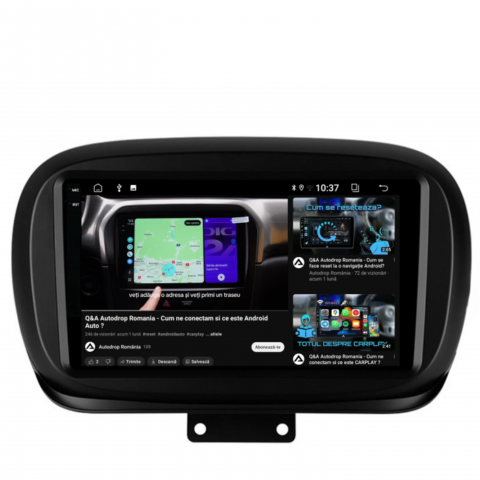 Navigatie Carplay Fiat 500X 2014-2020 4GB | AutoDrop.ro [8]